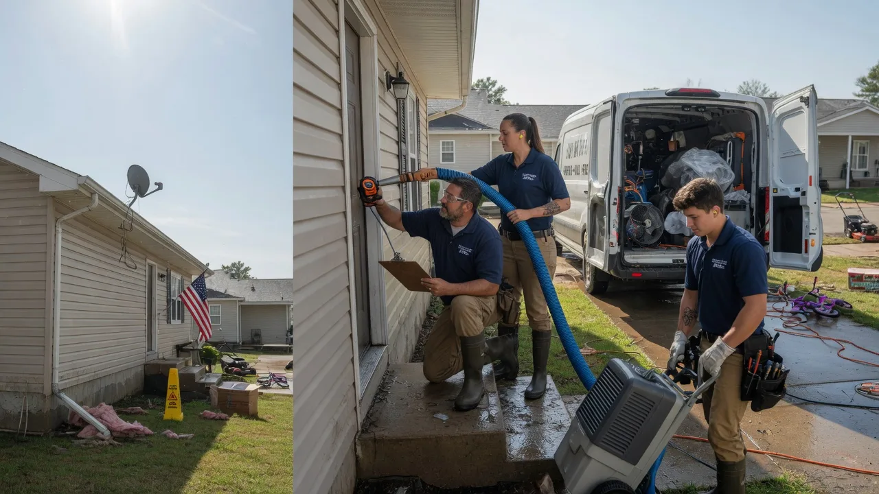 Ceiling Water Damage Restoration in Fairmount, ND near me